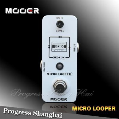 MOOER MICRO LOOPER LOOP RECORDING EFFECTS PEDAL