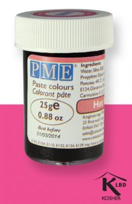 PME gelová barva - sytě růžová