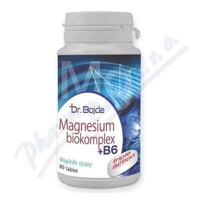 Dr. Bojda MAGNESIUM Biokomplex + B6 tbl.80