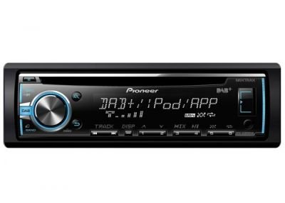 Autorádio PIONEER DEH-X6800DAB Autorádio, D4Q RDS FM tuner, USB, MP3, WMA/WAV, iPod podpora, MIXTRAX, 4x 50W DEH-X6800DAB