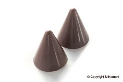 Silikonová forma na čokoládu – kornoutky Silikomart