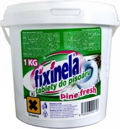 Fixinela Borovice Wc tablety, deodorant do pisoárů 40 kusů, 1 kg