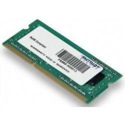 Operační paměť RAM Patriot  SO-DIMM DDR3 4GB, PC3-12800 1600MHz CL11 PSD34G160081S