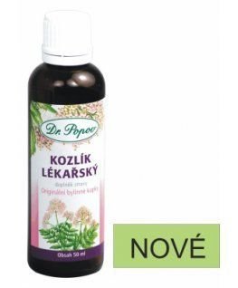 Kozlík lékařský 50ml Origin.bylinné kapky Dr.Popov