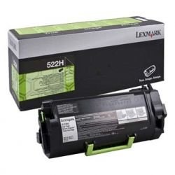 Lexmark originální toner 52D2H0E, black, 25000str., 522HE, Lexmark MS810 de, MS810 dn