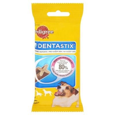 Pedigree Dentastix Doplňkové krmivo pro dospělé psy malých plemen 45 g