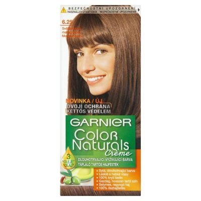 Garnier Color Naturals Crème dlouhotrvající vyživující barva světlá ledová mahagonová 6.25