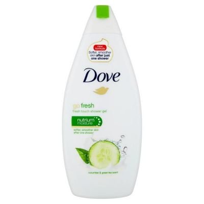 Dove Go Fresh vyživující sprchový gel s vůní Okurky&Zeleného čaje 500 ml