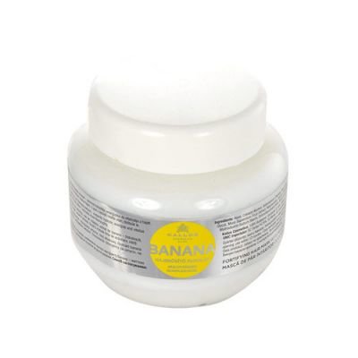 Kallos Banana Fortifying Hair Mask 275ml Maska na vlasy   W Maska na suché a poškozené vlasy