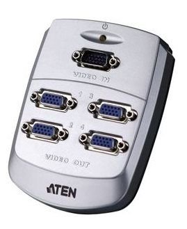 ATEN VS-84 4-portový VGA rozbočovač 250MHz
