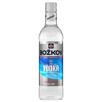Vodka Božkov clear 37,5% 0,2l Placatice etik3