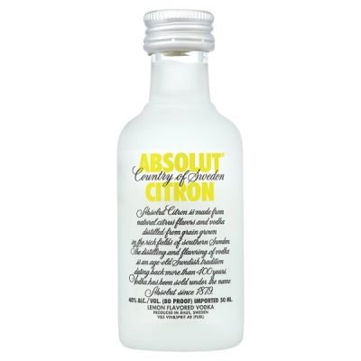 Vodka Absolut Citron 0,05l 40% Mini