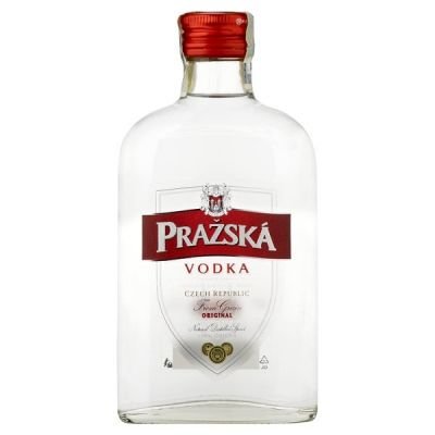 Vodka Pražská clear 37,5% 0,2l placatice