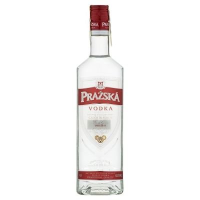 Vodka Pražská 0,5l 37,5% (holá láhev)