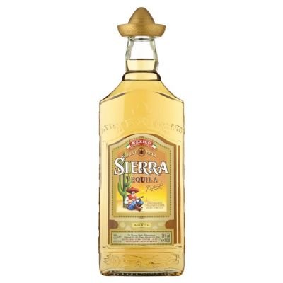 Tequila Sierra Reposado 1l 38% Gold