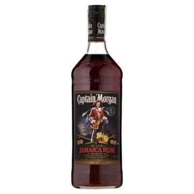 Captain Morgan Dark Rum 1l 40% (holá láhev)