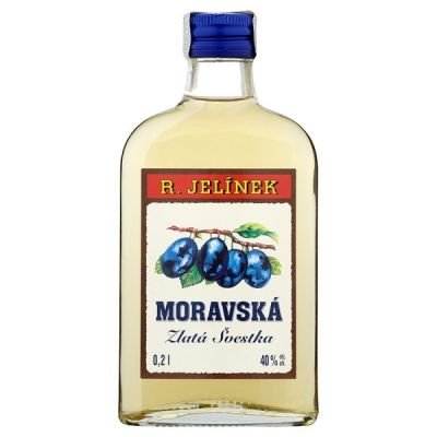 Švestka zlatá Moravská 38% 0,5l R.Jelínek