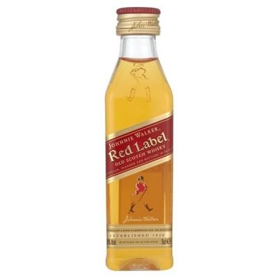 Whisky Johnnie Walker Red 0,05l 40% Mini (holá láhev)