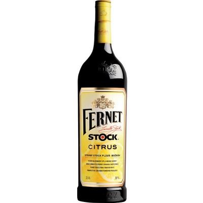 Fernet Stock citrus 27% 0,2l Božkov