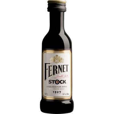 Fernet 0,05l 38% PET Mini Stock (holá láhev)