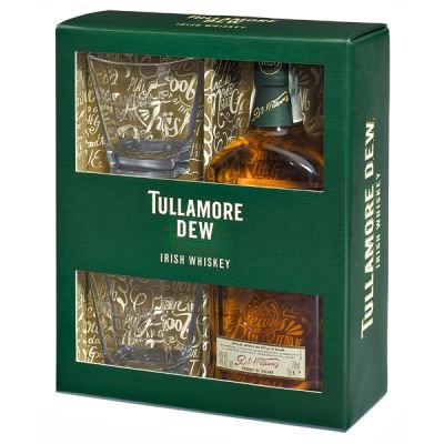 Tullamore Dew 0,7l 40% + 2x sklo GB