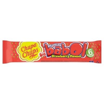 Chupa Chups Big Babol Strawberry 27,6g