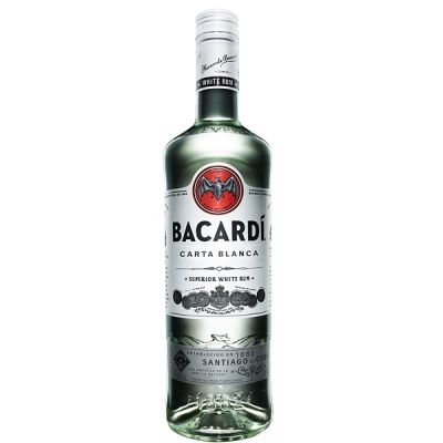 Bacardi Carta Blanca 1l 37,5% (holá láhev)