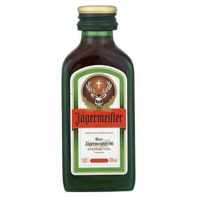 Jägermeister 0,04l 35% Mini (holá láhev)