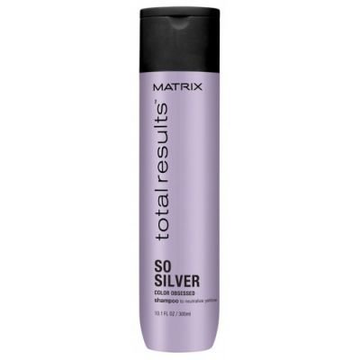 Matrix Šampon pro neutralizaci žlutých tónů Total Results So Silver (Color Obsessed Shampoo to Neutralize Yellow) 300 ml