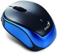 Myš Genius Micro Traveler 9000R V2 / optická / 3 tlačítka / 1200dpi - černá/modrá