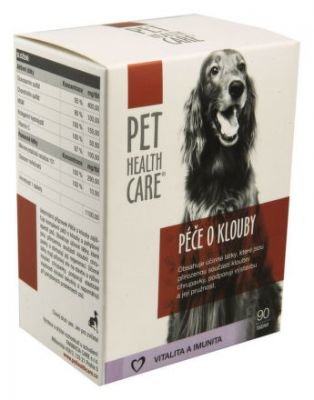 PET HEALTH CARE Péče o klouby pro psy tbl.90