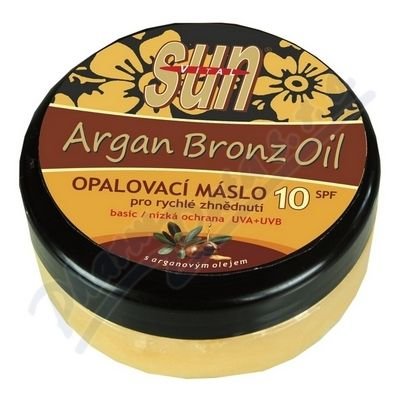 Opalovací máslo s arganovým olejem SPF 10 200 ml