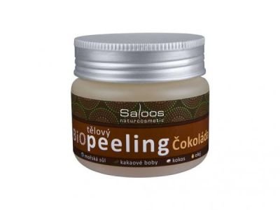 Saloos Bio Čokoláda tělový peeling 140 ml