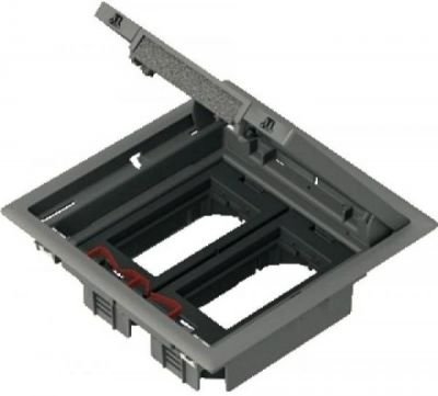 Schneider ISM50524 krabice podlahová 4mod 45x45