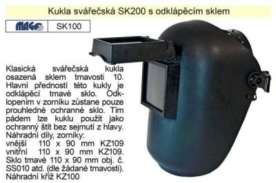 Cerva SK 200 Svářecí kukla