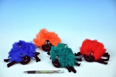 TEDDIES Pavouk vibrující 12cm 4barvy