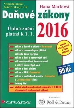 Daňové zákony 2016 - Hana Marková