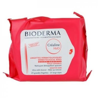 Bioderma Sensibio H2O čisticí ubrousky pro citlivou pleť (Dermatological Wipes) 25 Ks + expresní doprava 3401579165584