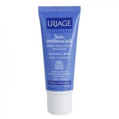 Uriage 1érs Soins Bébés zklidňující krém na obličej a pokožku hlavy (Cradle Cap Skincare, Soothing Regulating Cream) 40 ml + exp 3661434002502