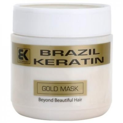 Brazil Keratin Gold keratinová regenerační maska pro poškozené vlasy (Mask) 500 ml + expresní doprava 8595615731088