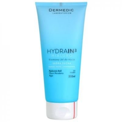 Dermedic Hydrain3 Hialuro krémový čisticí gel 200 ml + expresní doprava 5901643170691