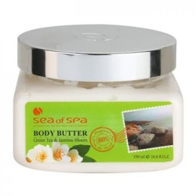 Sea of Spa Essential Dead Sea Treatment tělové máslo s minerály z Mrtvého moře Green Tea & Jasmine Bloom (Body Buttter) 350 ml + 7290012934322