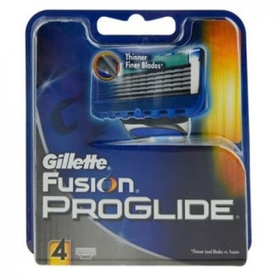 Gillette Fusion Proglide náhradní břity 4 ks (Spare Blades) 4 Ks + expresní doprava 7702018977819