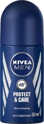 Nivea Men Protect & Care kuličkový antiperspirant roll-on pro muže 50 ml