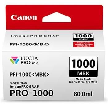 Canon cartridge PFI-1000 MBK Matte Black Ink Tank