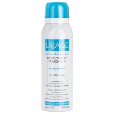 Uriage Hygiène deodorant ve spreji s 24 hodinovou ochranou (Alum Stone Natural Freshness with 24h efficacy) 125 ml + expresní do Uriage URIHYGW_KDSR20