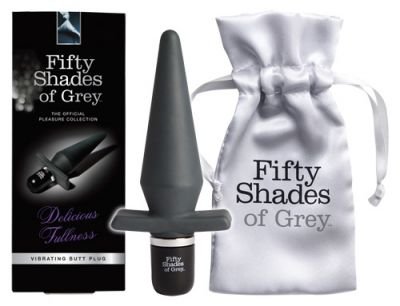 Fifty Shades of Grey - Vibrating Butt Plug Delicious Fullness