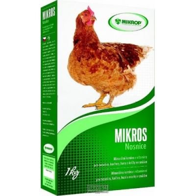 Mikros 1kg minerál s vitamíny pro nosnice