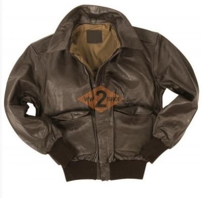 US letecká kožená bunda A2, velikost bundy velikost XXXL