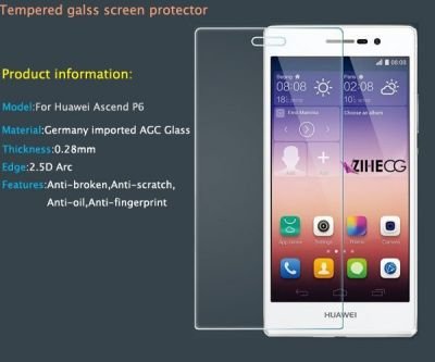 Tvrzené sklo 9H pro Huawei Ascend P6